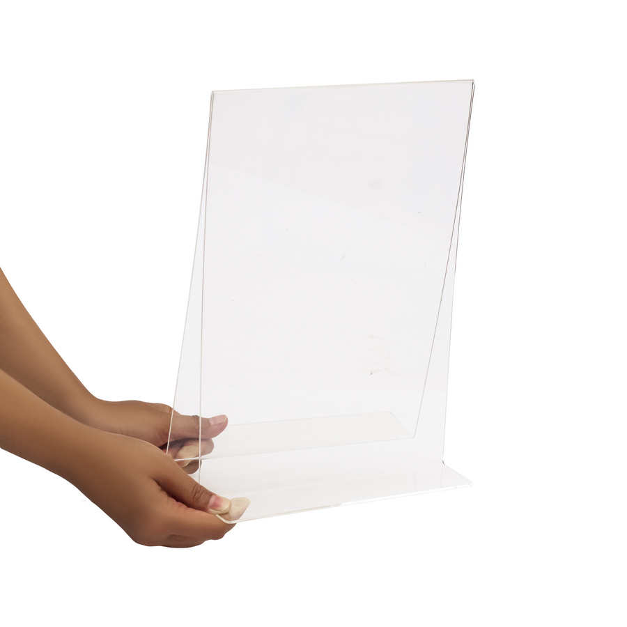 Papan Informasi Akrilik Bantex Sign Holder Ukuran A4 (21 x 29,7 cm) - depan